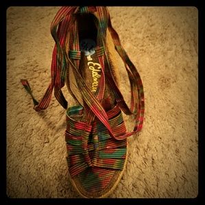 NWOT Sam Edelman wedge sandal